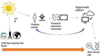 Digitally measuring solar ultraviolet radiation in outdoor workers: A study protocol for establishing the use of electronic personal dosimeters in Portugal